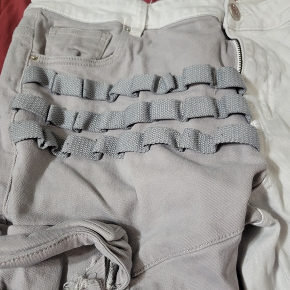 Embellish Jeans Mens 36x29 Olvidar Cargo Denim Pants Slim Distressed Skater Goth - Picture 6 of 11